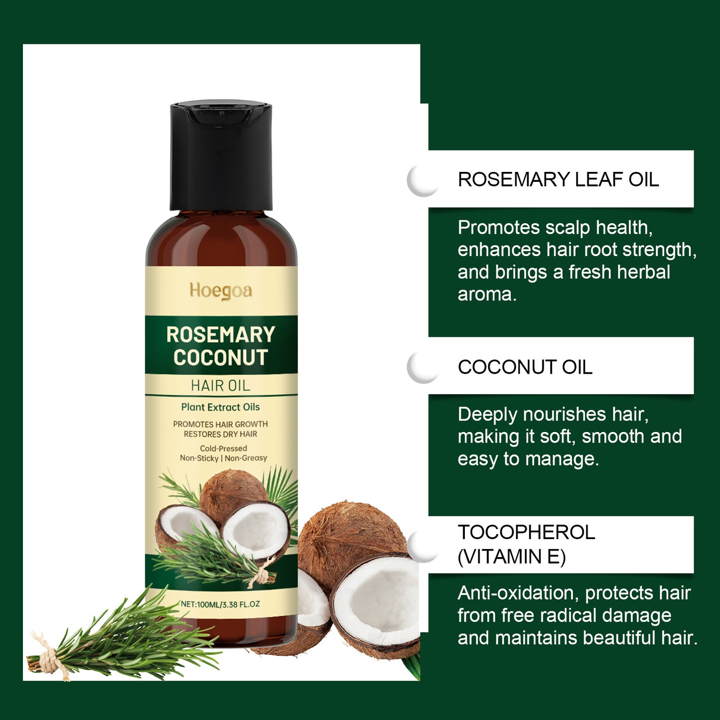 Rosemary Coconut Hair Care Oil