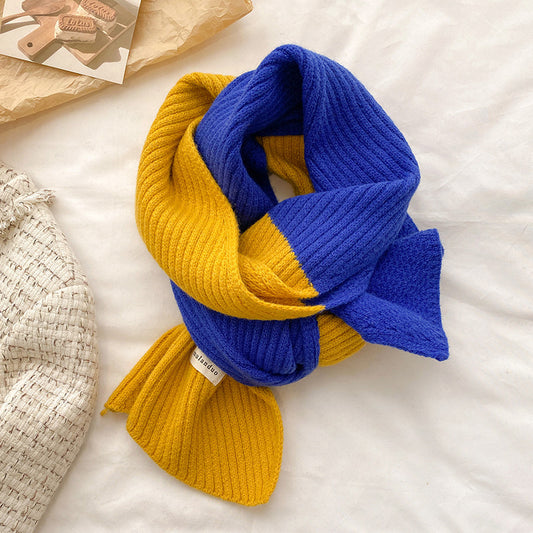 New AutumnWinter Knitted WoolenWarmScarf