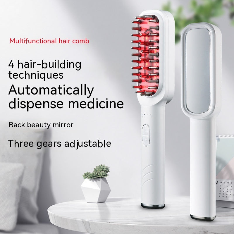 Electric Scalp Medicine Supplying Device Hair Brush