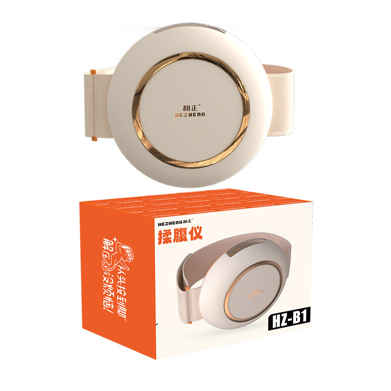 Hot Compress Abdominal Massager Abdominal Massager Rolling Belt